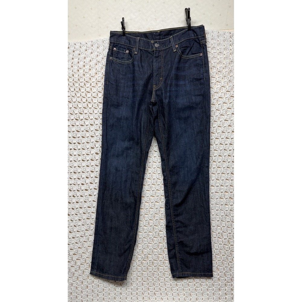 Levis 541 Jeans Mens Tag 30x32 Fits 31x31 Straight Leg Dark Blue Denim